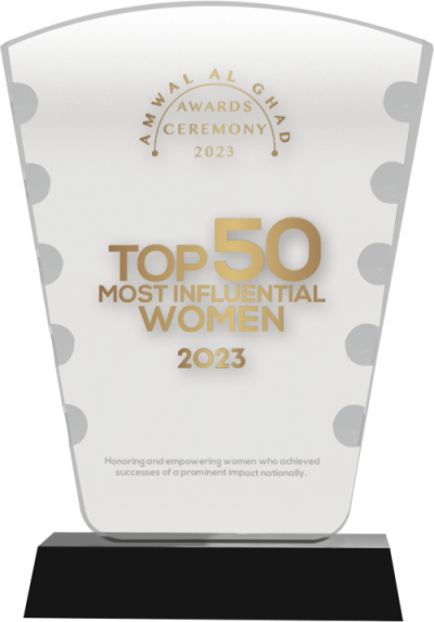 Top 50 Most Influential Women Award Trophy